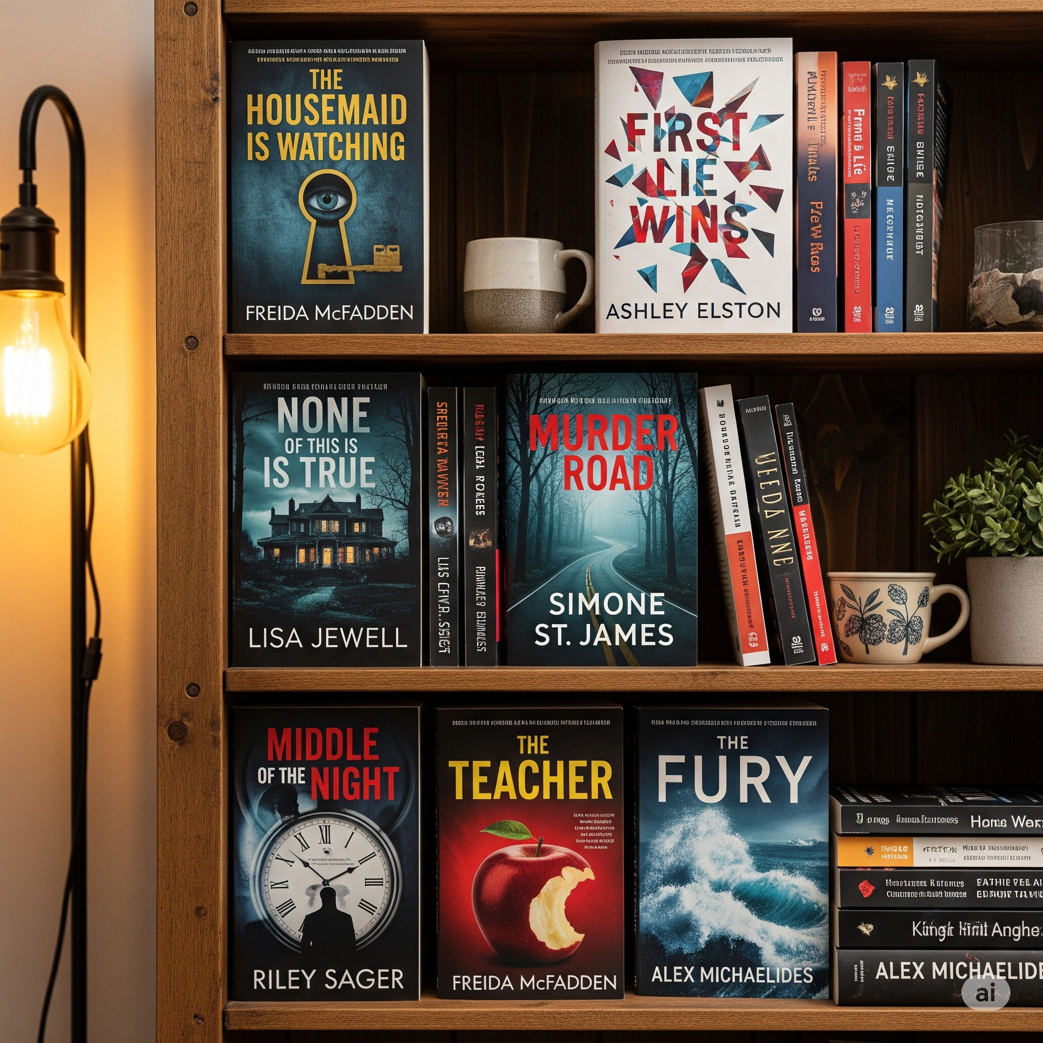 The Best-Selling Thrillers of 2025 (So Far)